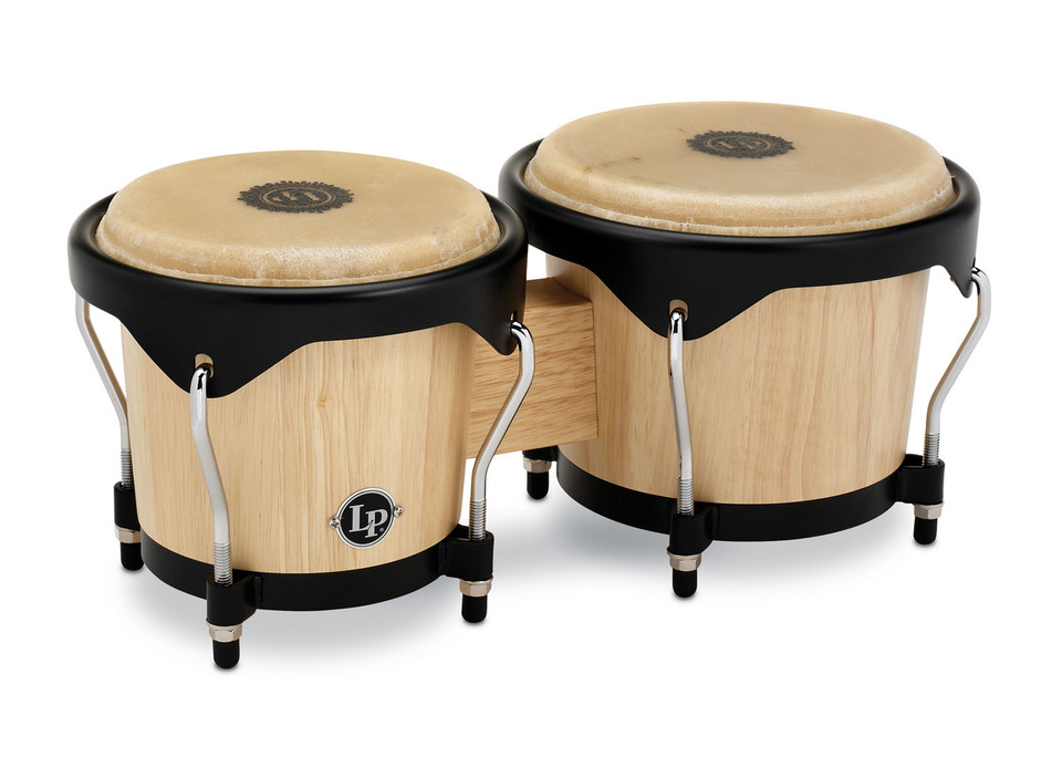 LP City Bongos - Natural Wood