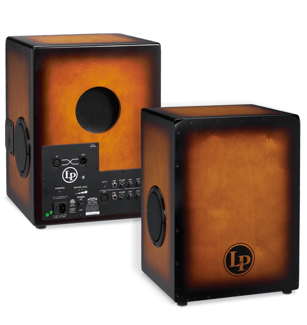 LP Bluetooth Mix Cajon, Tobacco Burst
