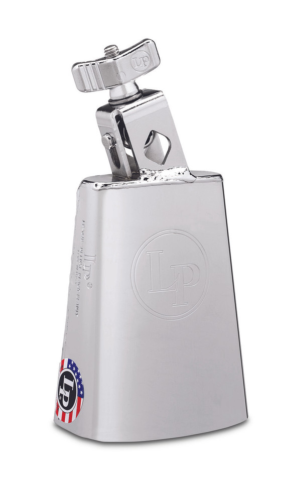 LP Deluxe Black Beauty Cowbell, Chrome