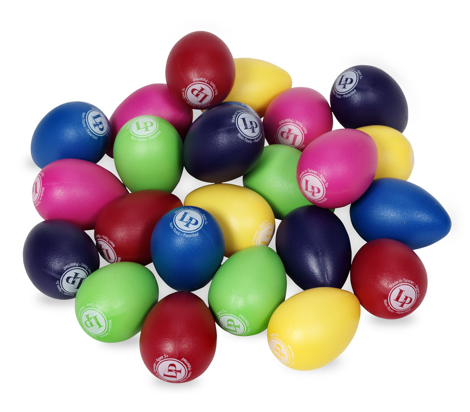 LP Egg Shakers - 24 Mix Pack LP001-24MX