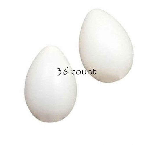 LP Egg Shakers - 36 White LP001-WH