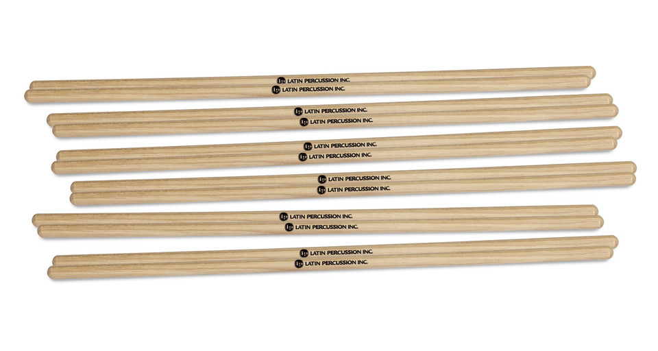 LP 3/8" Hickory Timbale Sticks 6Pair LP248B