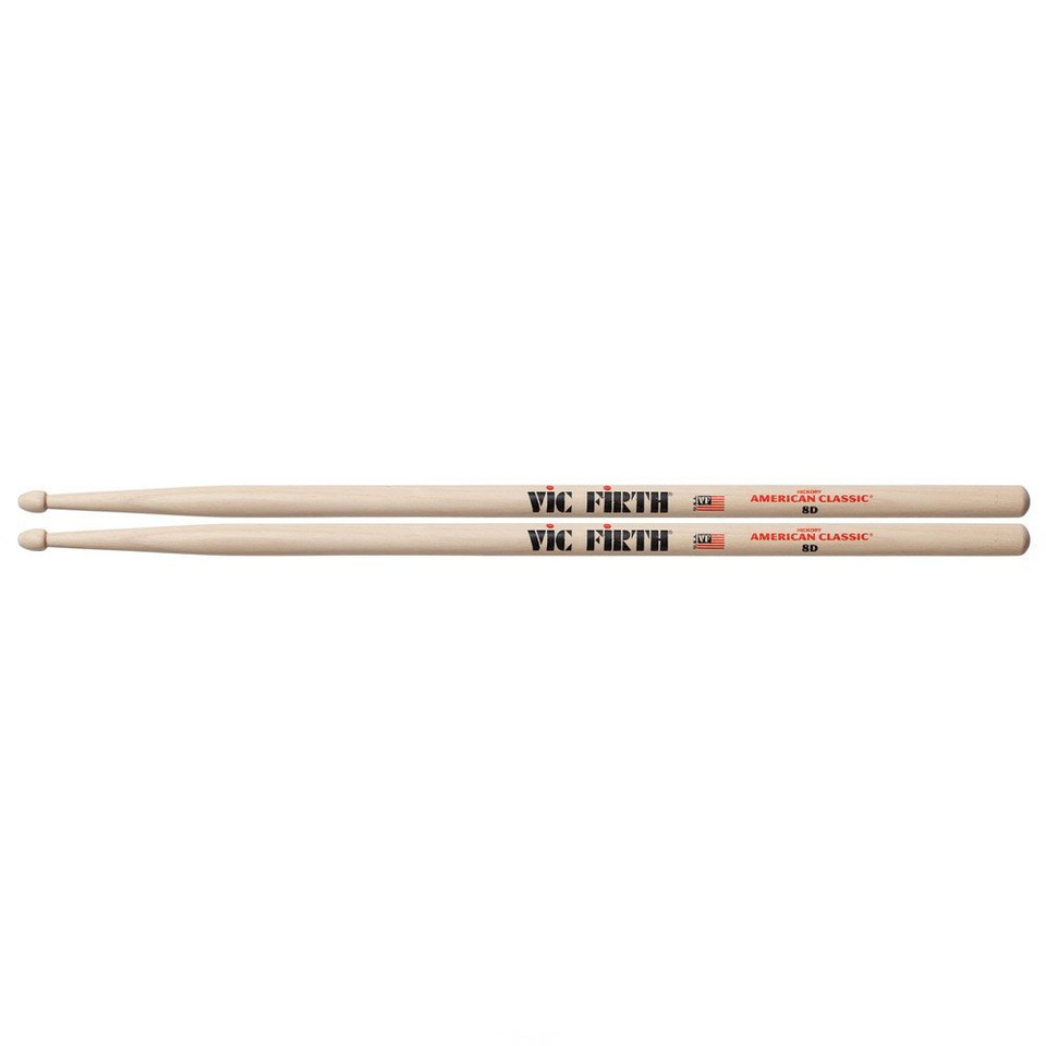 Vic Firth American Classic 8D Drum Sticks