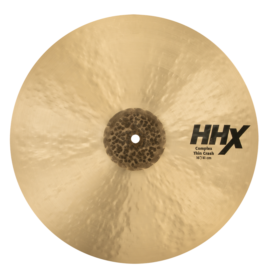 Sabian Cymbals 16" HHX Complex Thin Crash