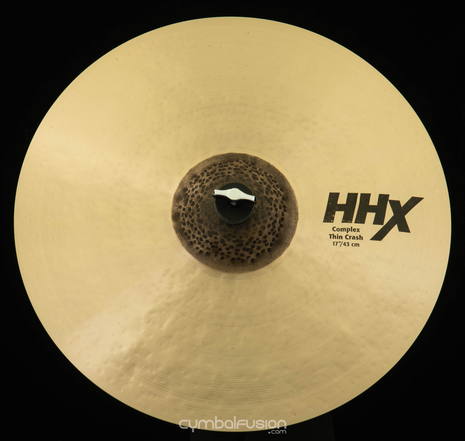 Sabian Cymbals 17" HHX Complex Thin Crash