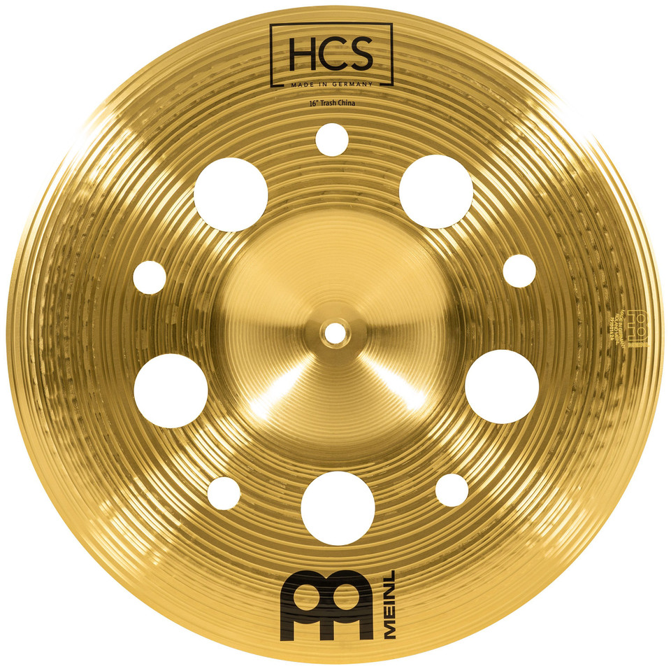 Meinl HCS Traditional Finish 16" Trash China with Holes