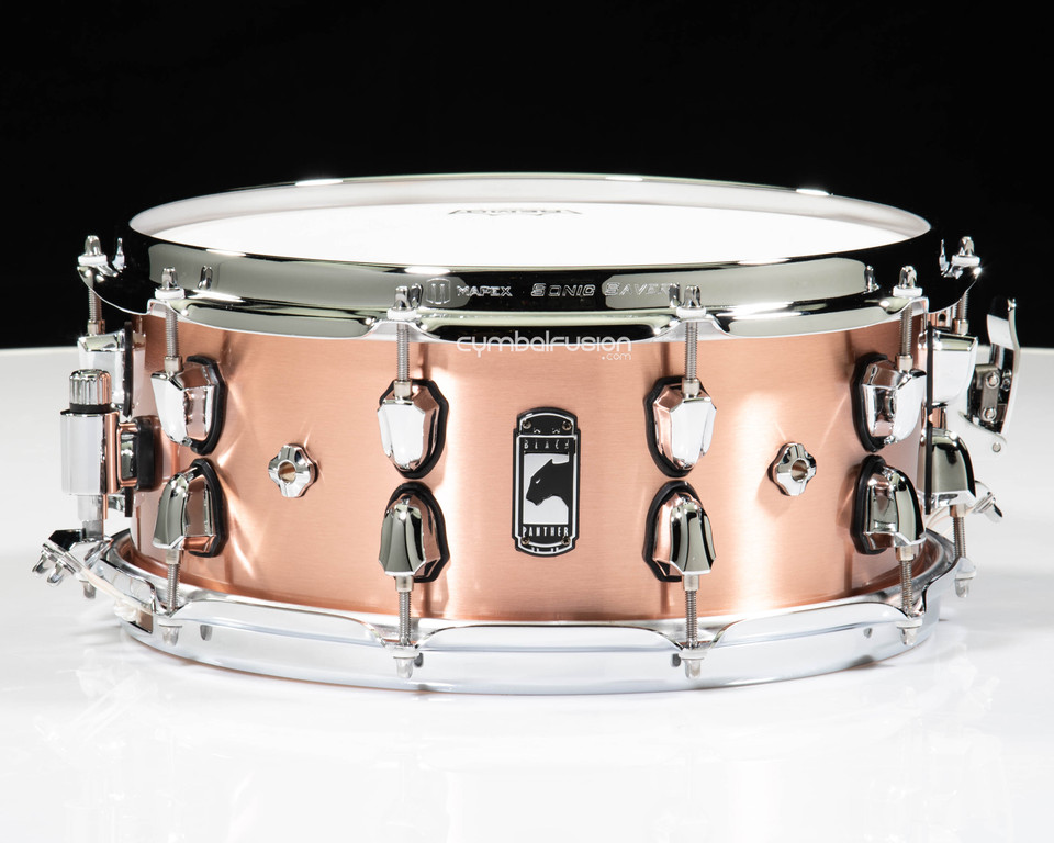 Mapex Black Panther Predator 14 x 6 Seamed Copper Snare Drum