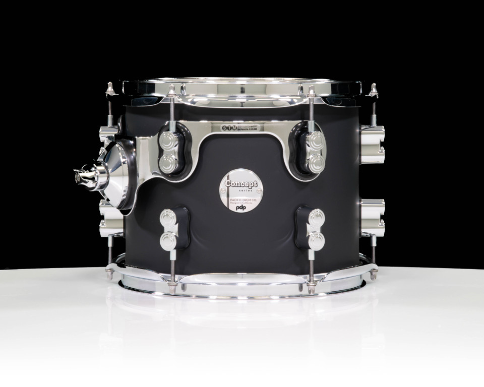 PDP Concept Maple 8x10 Tom - Satin Black