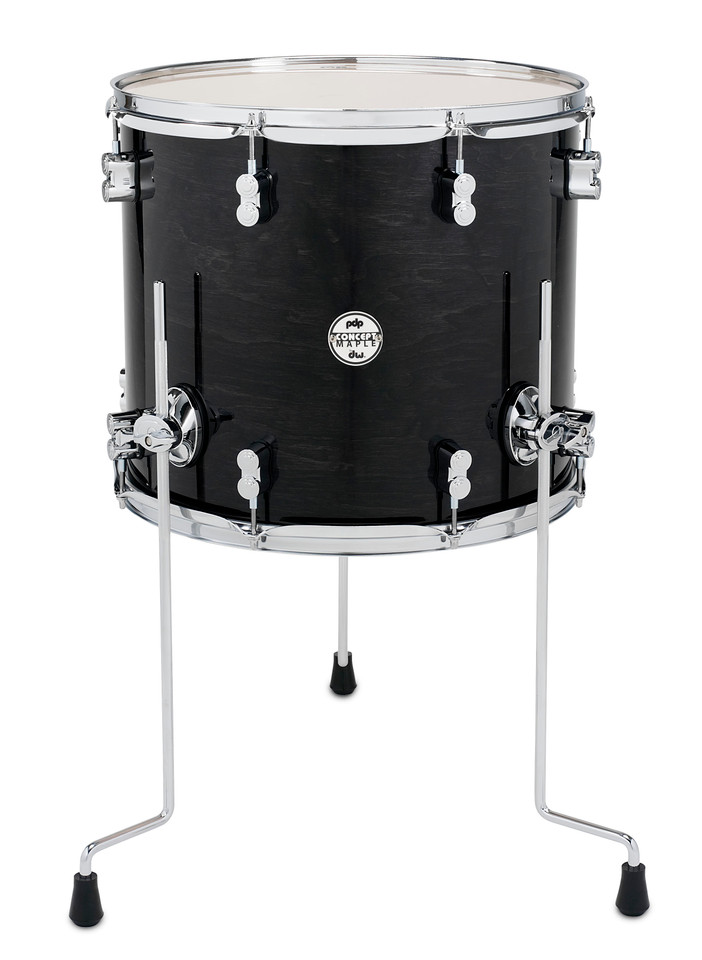 PDP Concept Maple 14x16 Floor Tom - Ebony Stain (PDCM1416TTES)