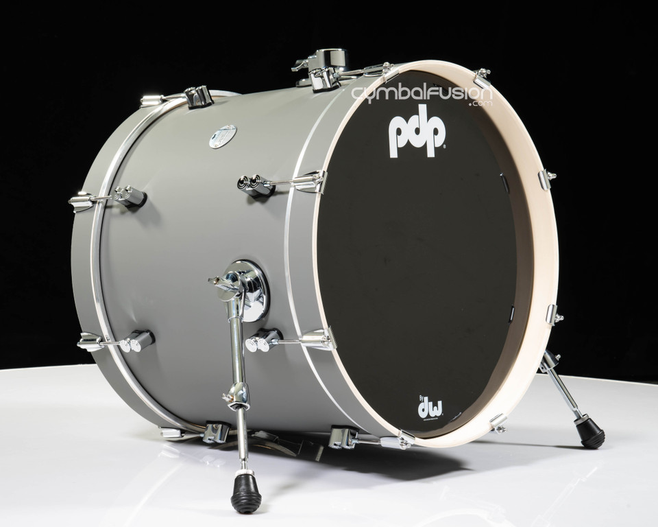 PDP Concept Maple 16X20 Bass Drum - Satin Pewter