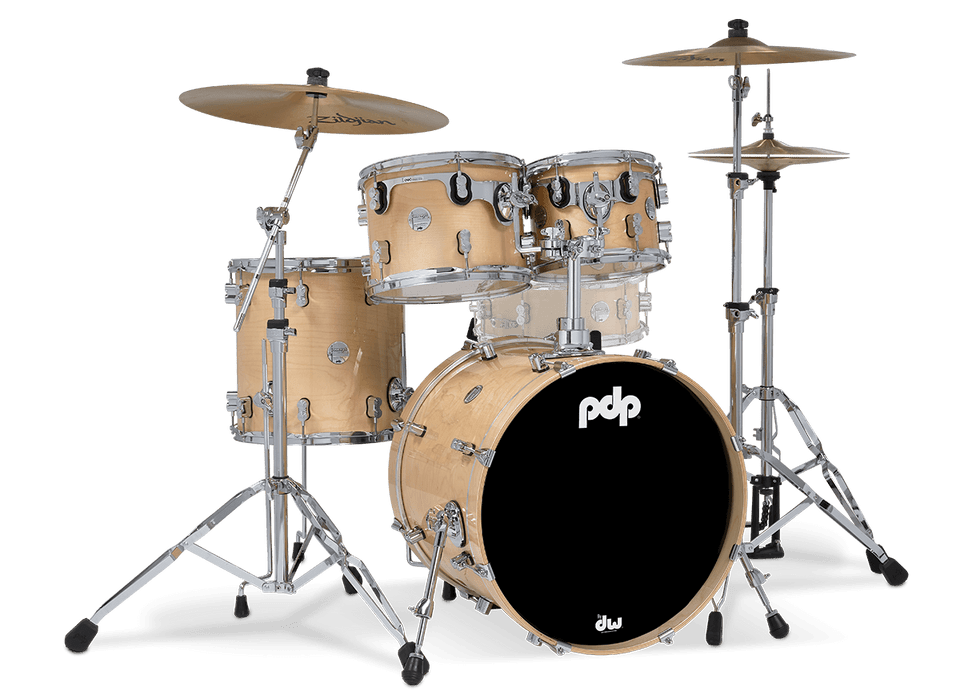 PDP Concept Maple Fusion 4pc 10/12/14/20 - Natural