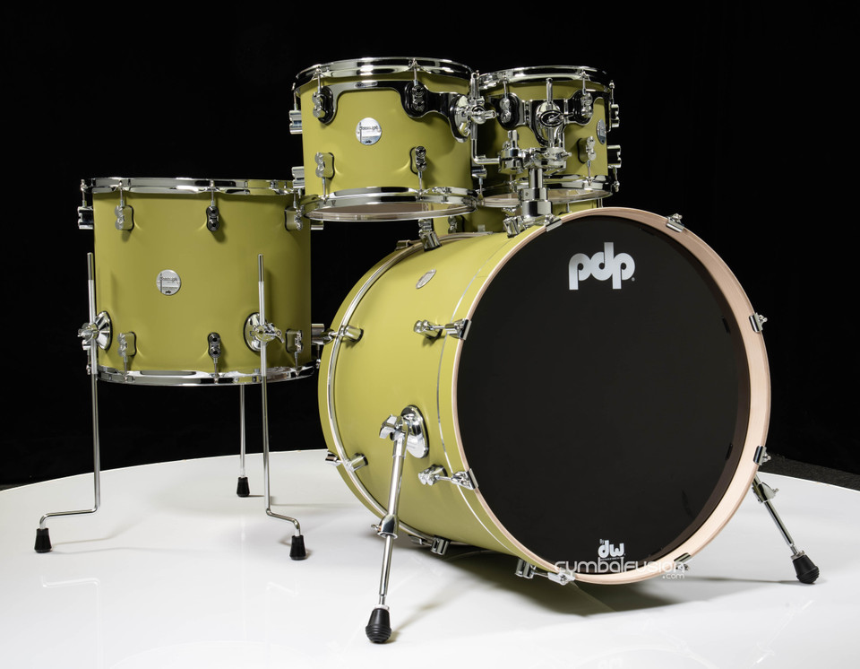 PDP Concept Maple 5pc Shell Pack - Satin Olive