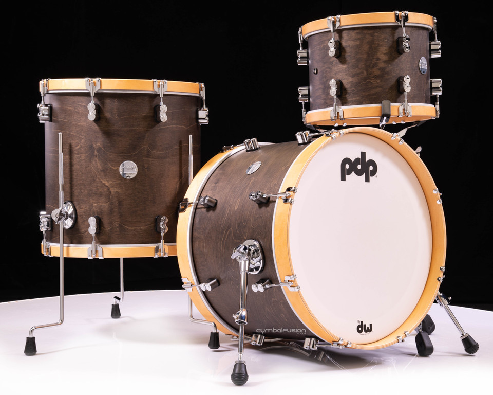 PDP Concept Maple Classic 3pc 13/16/20 Shell Pack - Walnut