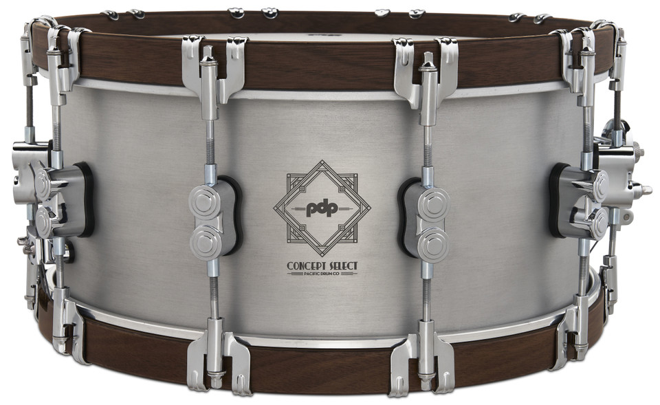 PDP Concept Select 6.5x14 Snare - 3mm Aluminium (PDSN6514CSAL)