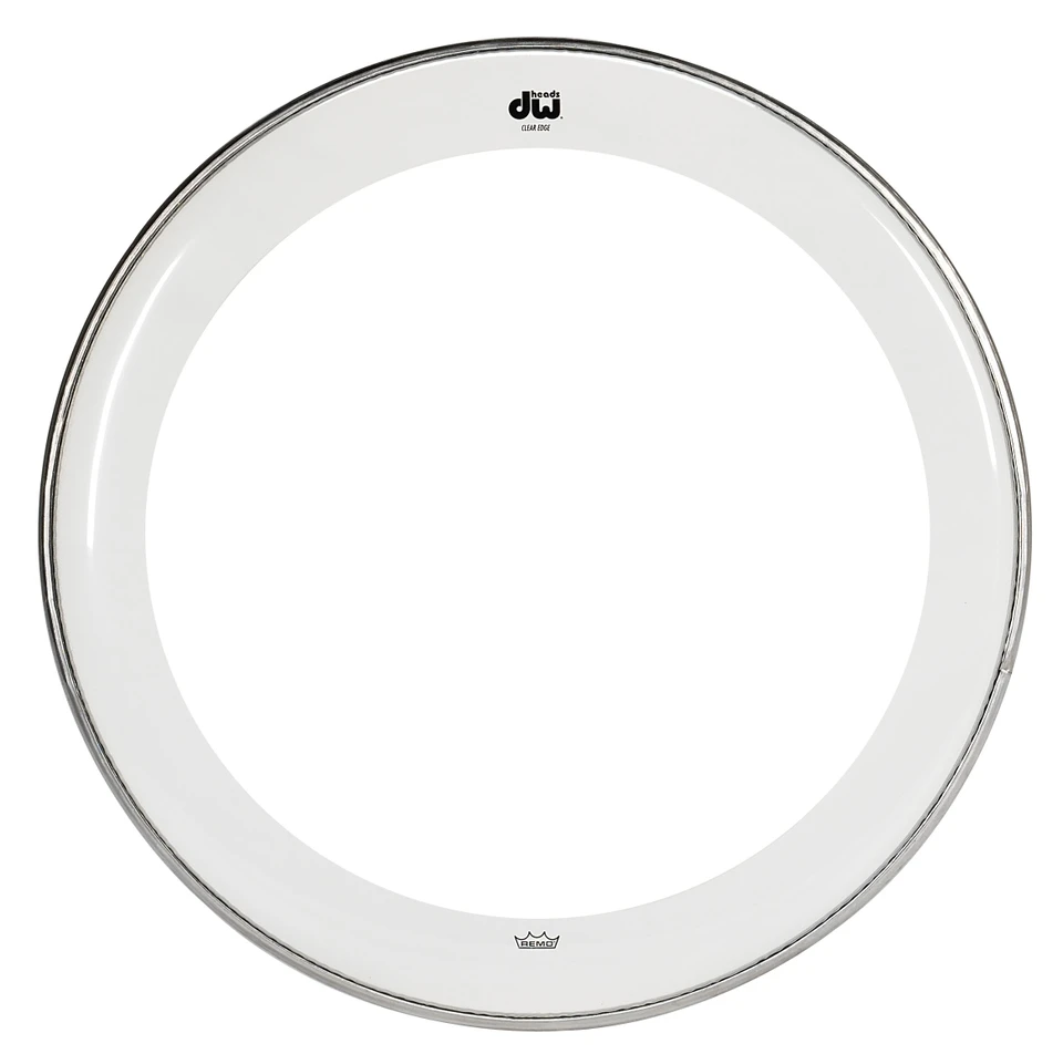 DW Coated Dot/Clear Edge Drum Head - 10" (DRDHCD10)