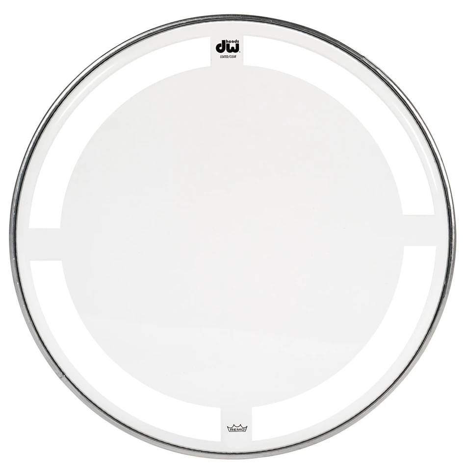 DW Coated/Clear Drum Head - 12" (DRDHCC12)