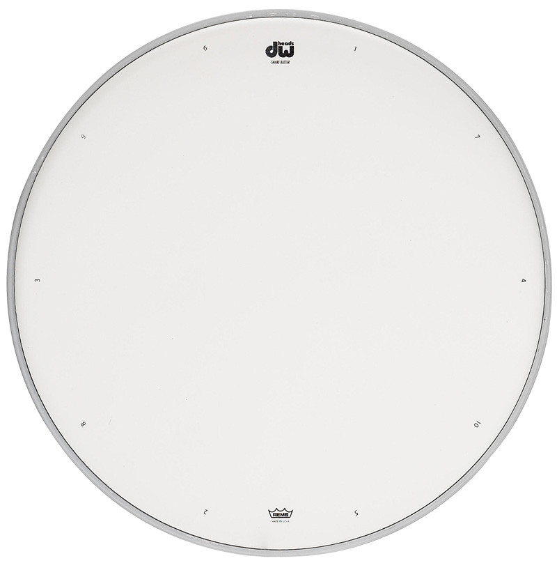 DW Coated Snare Drum Batter Head w/ Tuning Sequence - 14"