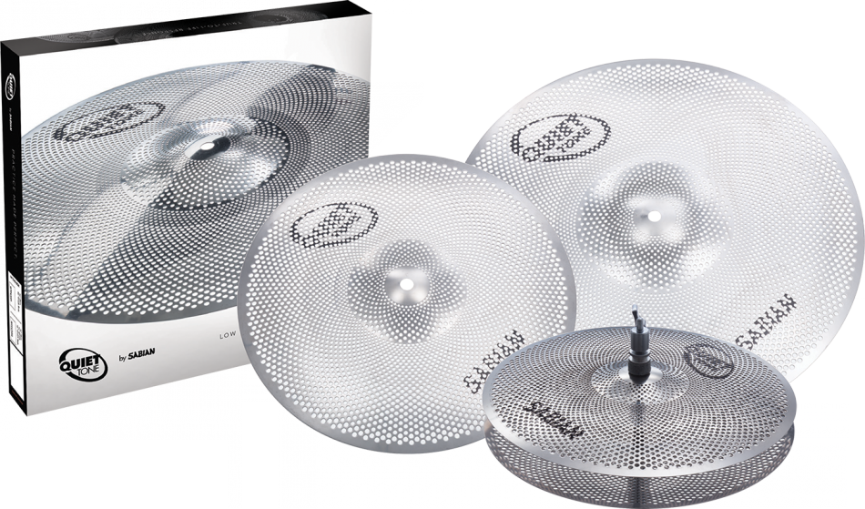 Sabian Quiet Tone Practice Cymbals Pack 13/14/18