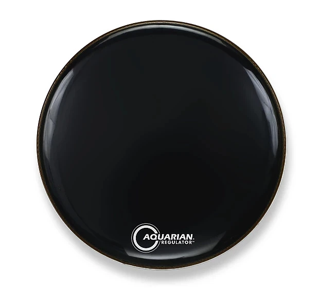 Aquarian Regulator Black Reso BD Head w/ Muffle Ring - 20"