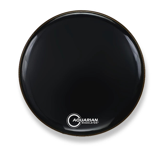 Aquarian Regulator Black Reso BD Head w/ Muffle Ring - 22"