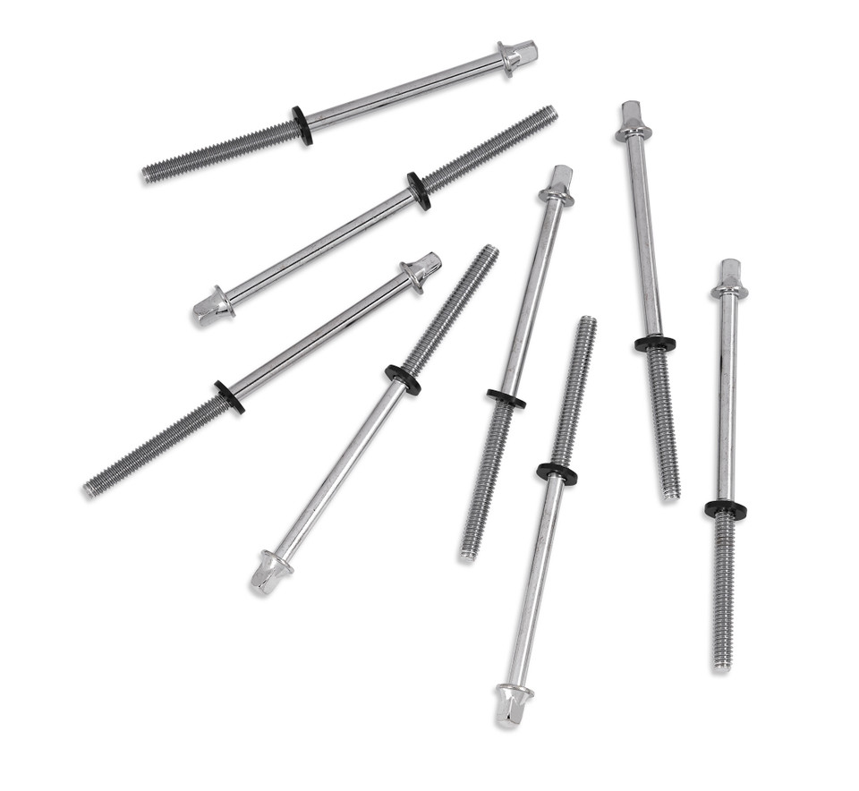 PDP 12-24 Tension Rods Chrome 8 pack - 100mm