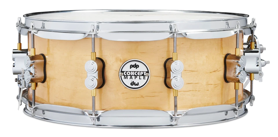 PDP Concept Maple Snare Drum with Chrome Hardware - 5.5x14