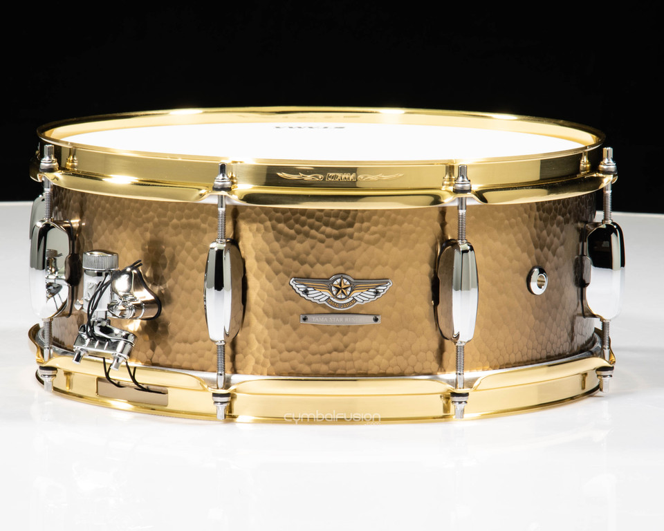 Tama Star Reserve Hand Hammered Brass Snare 5.5x14 Snare Drum