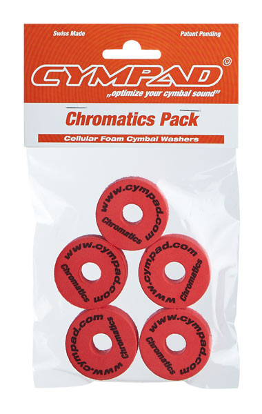 CYMPAD Chromatics Set 40/15mm Red (5-pieces) Crash