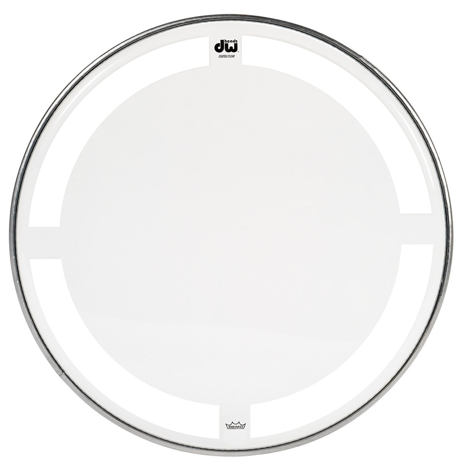 DW Coated/Clear Drum Head - 8"