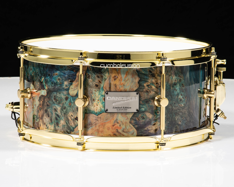 Canopus 6.5x14 Stabilized Wood Snare Drum