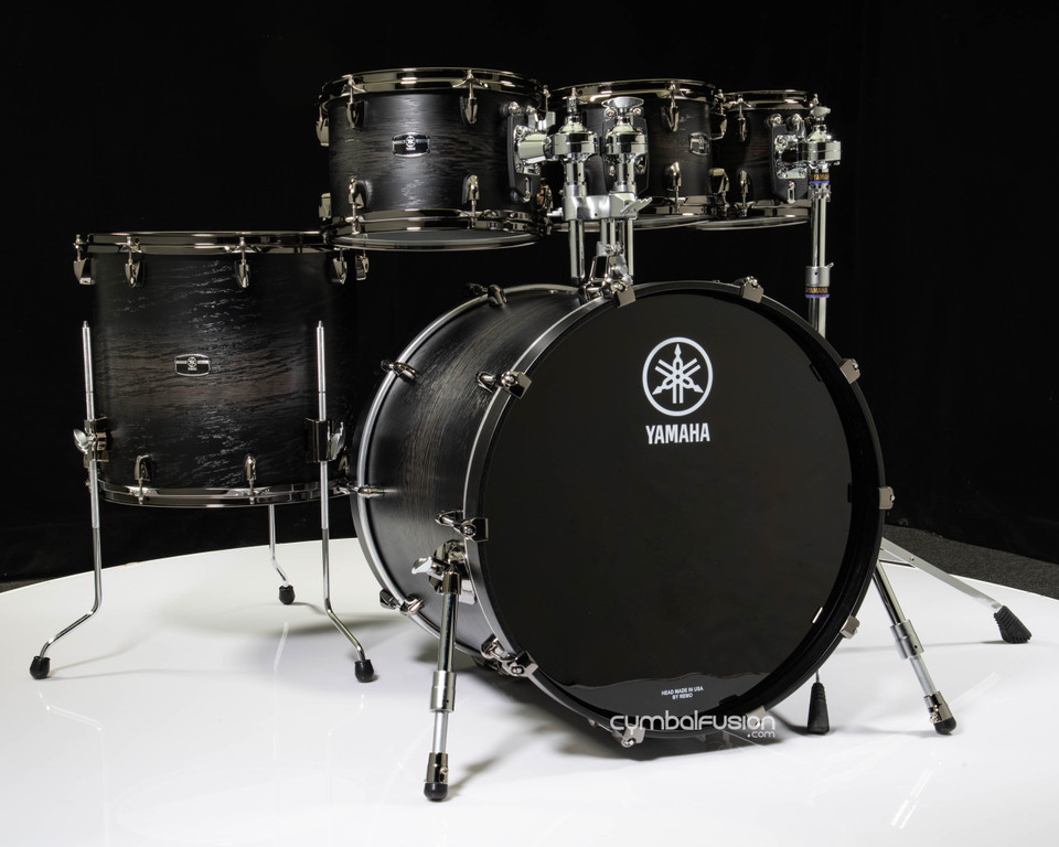 Yamaha Live Custom Hybrid Oak 5pc Shell Pack - Uzu Charcoal Sunburst LH2F40UCS-8
