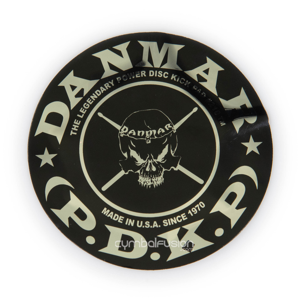 Danmar Bass Drum Impact Pad - Skull