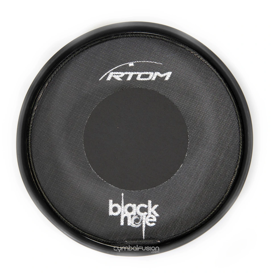 RTOM Black Hole 8" Snap-On Mesh Practice Pad
