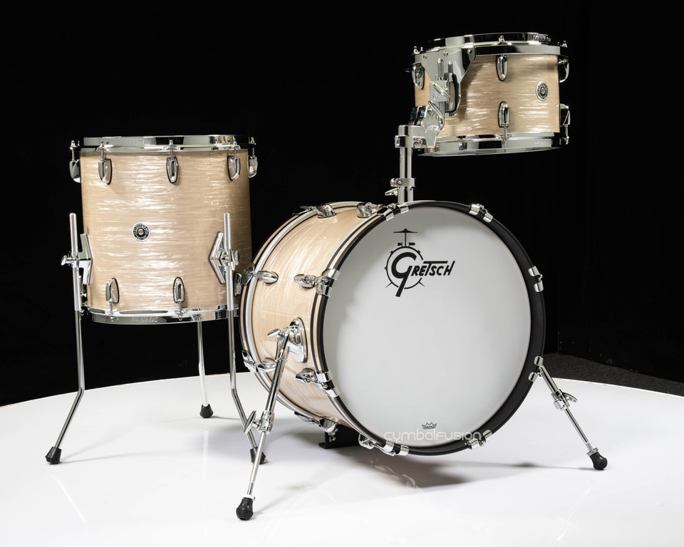 Gretsch Brooklyn Series 3pc Creme Oyster 12/14/18