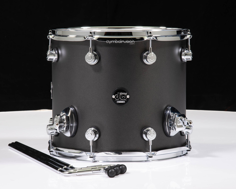 DW Performance Series 12x14 Floor Tom - Charcoal Metallic