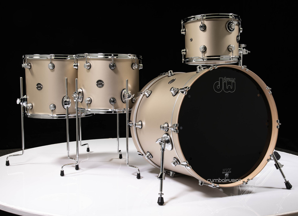 DW Performance Series 4pc Gold Mist 12/14/16/22