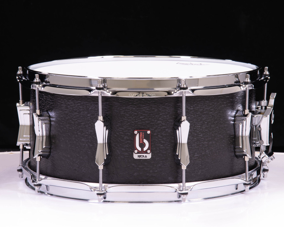 British Drum Co. Nicko McBrain Signature Snare Drum 14x6.5- Icarus
