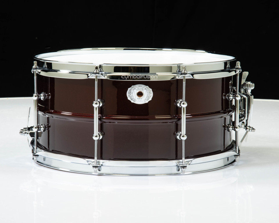 Ludwig Limited Edition 14x6.5 Dragon's Blood Brass Snare Drum