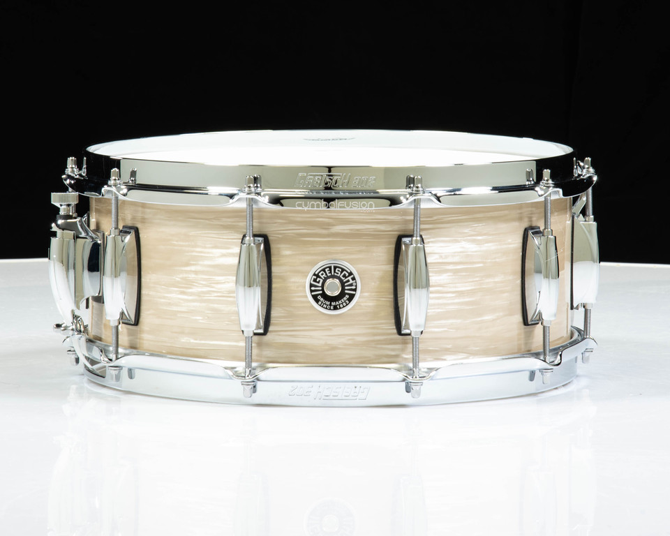Gretsch Brooklyn 5.5x14 Snare Drum - Creme Oyster