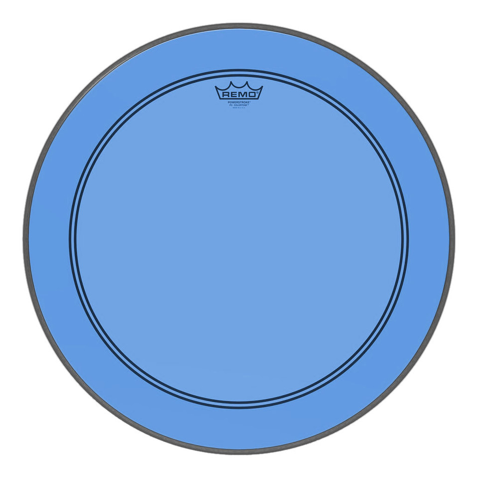 Remo Powerstroke P3 22'' Drumhead - Blue
