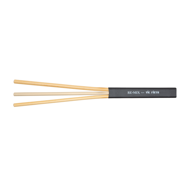 Vic Firth RE.MIX Brushes, Rattan/Birch