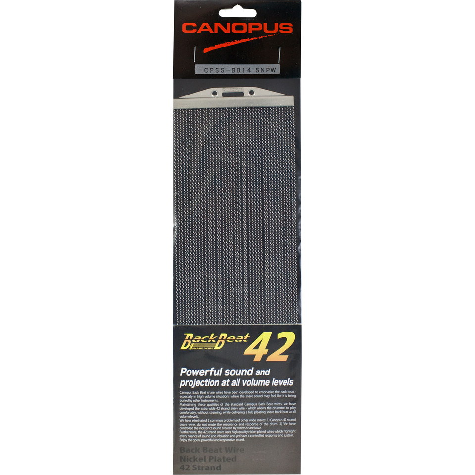Canopus 42 Strand Back Beat 14" Snare Wires (Nickel Plated)