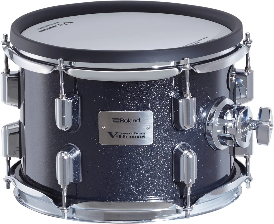 Roland 10" VAD Mounted Tom - Midnight Sparkle (PDA100-MS) (PDA100-MS)