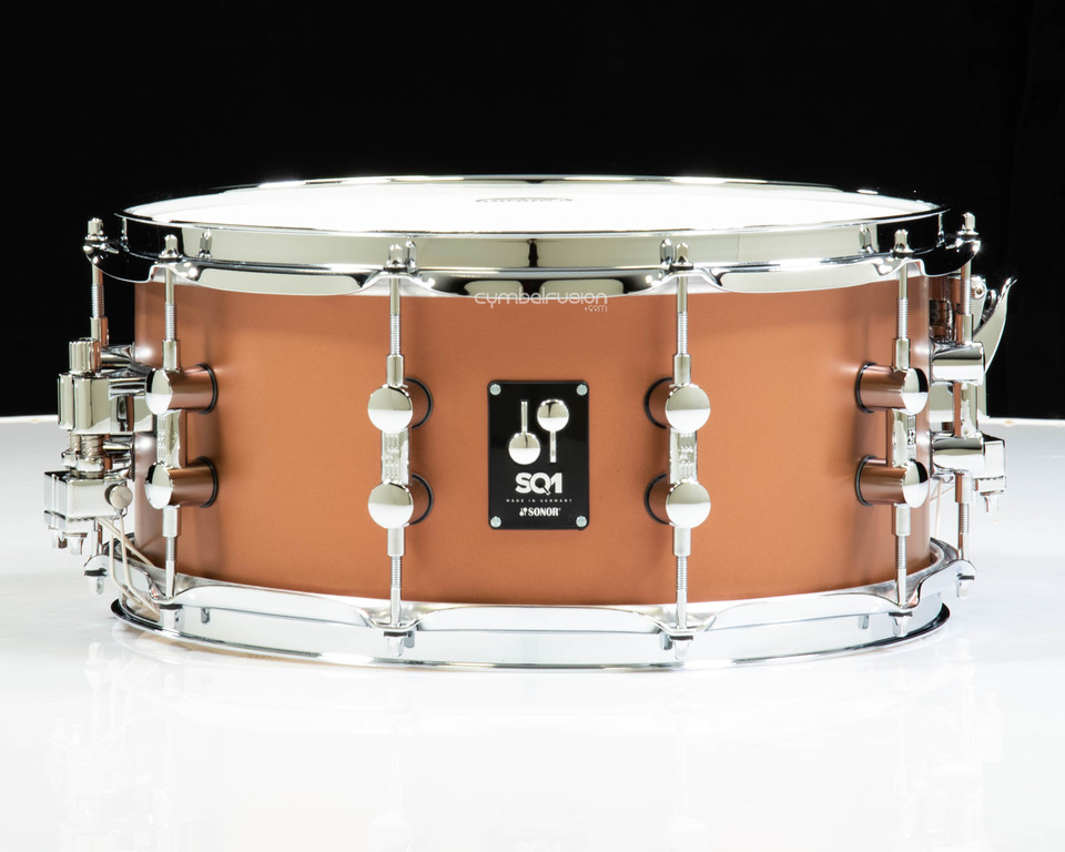 Sonor SQ1 14x6.5 Snare Drum - Copper Brown