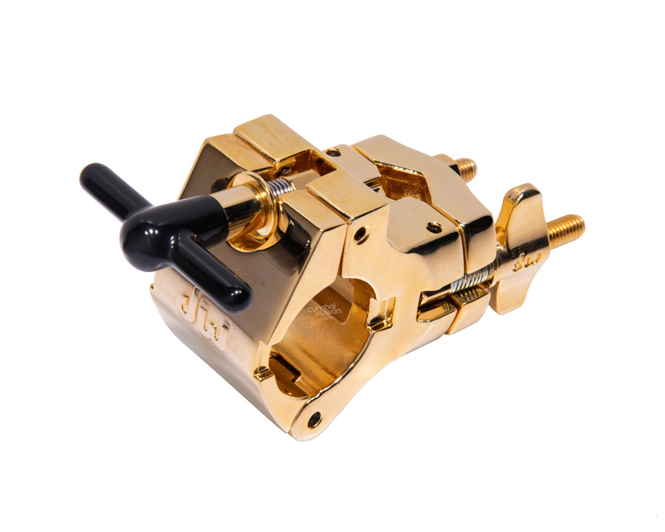 DW Rack 1.5'' - V Rack Clamp, Gold (DWSMRKC15VGD)