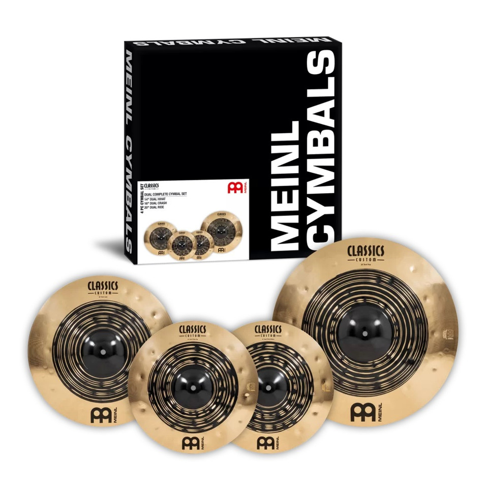 Meinl Classics Custom Dual Series Cymbal Pack (14/16/20)