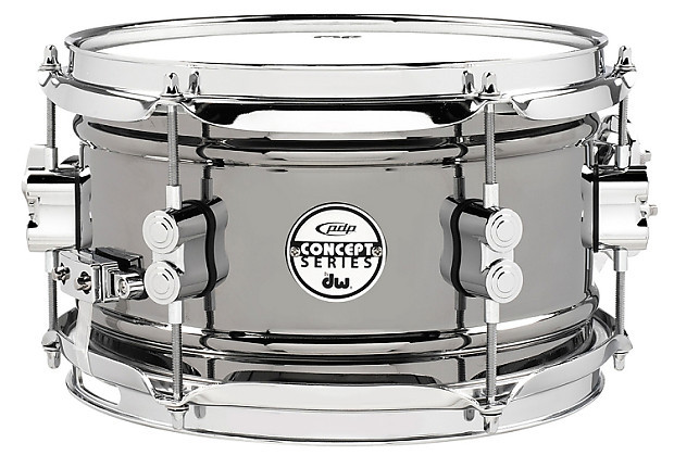 PDP Concept Select 6x10 Black Nickel Over Steel Snare Drum