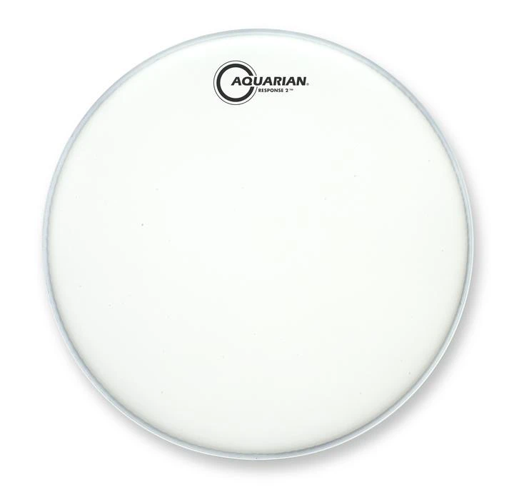 Aquarian Response 2 White Texture Coated 18" Drum Head
