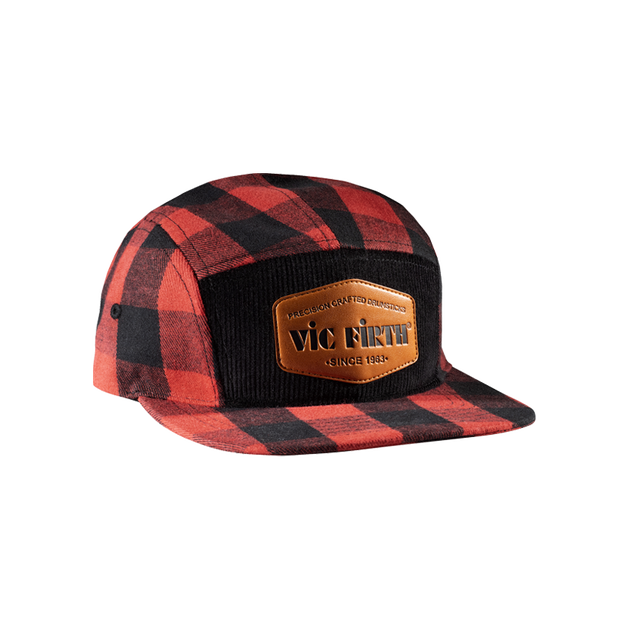 Vic Firth Flannel 5-Panel Camp Hat