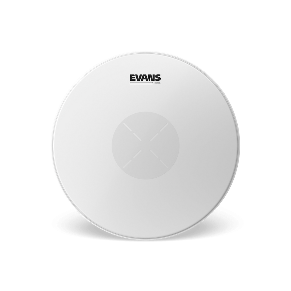 Evans Power Center Coated Snare Batter Heads - 14"